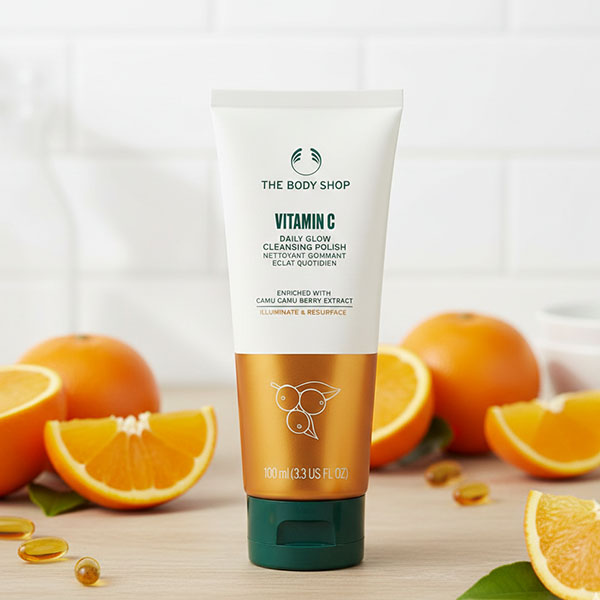 Body Shop Vitamin C Face Wash New 100ml