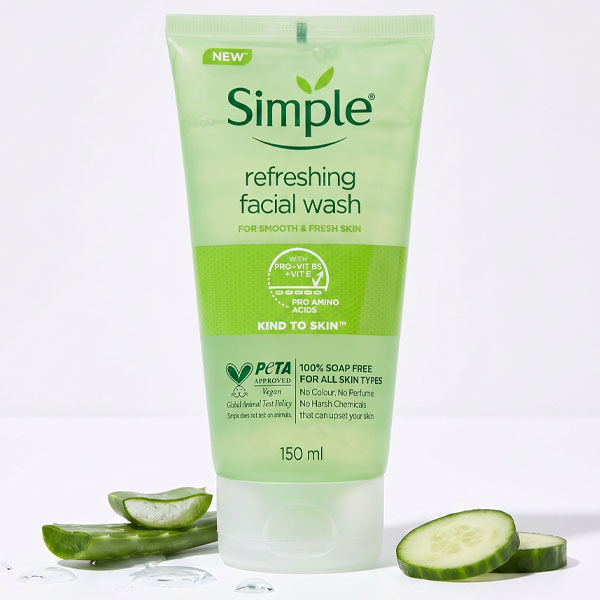 Simple Refreshing Facial Wash