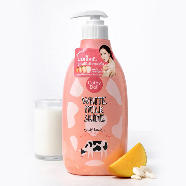 Cathy Doll White Milk Shine Body Lotion
