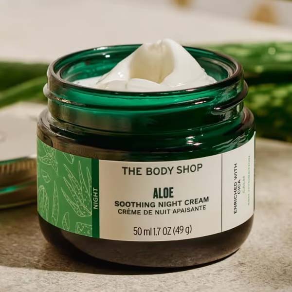 Body Shop Aloe Soothing night Cream-New