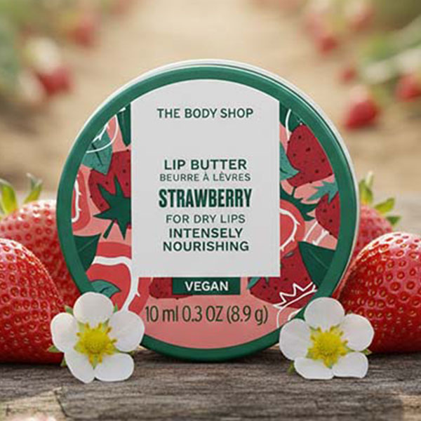 Body Shop Strawberry Lip Butter