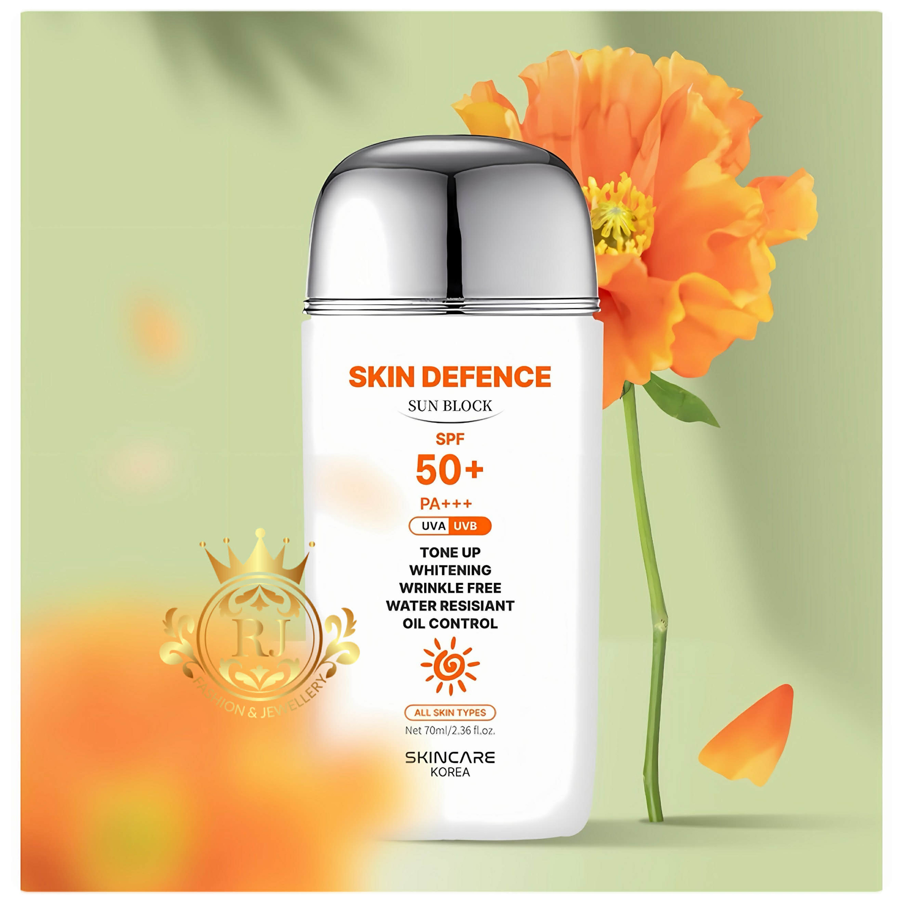 Skin Defence Tone Up Whitining Sun Block | RJFashion